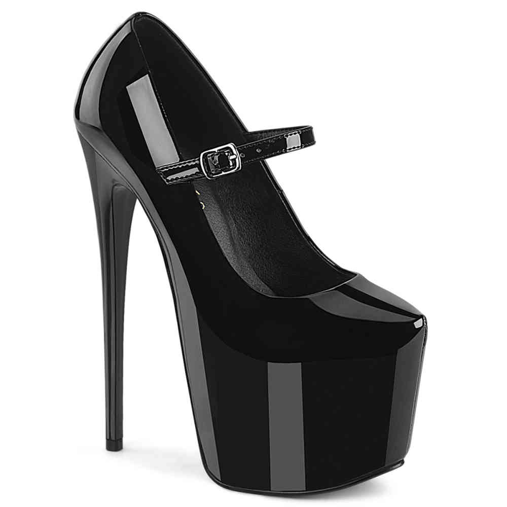 Pleaser - JUBILANT-28 Talons hauts - Noir